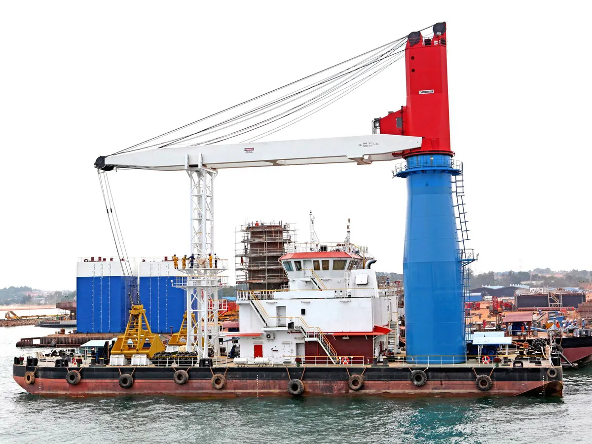 Kraanschip te koop