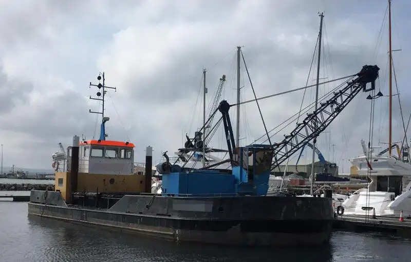 Baggeraarschip te koop