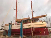 Baggeraarschip te koop