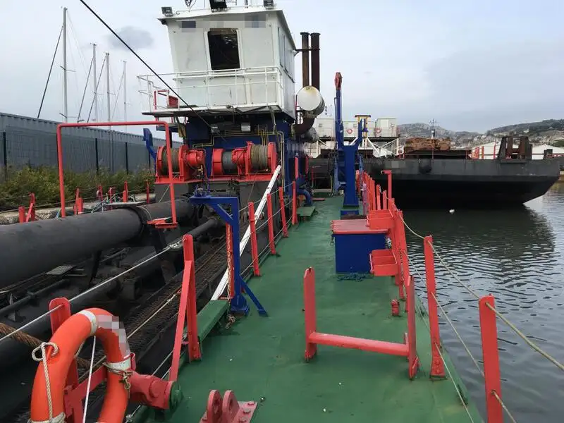 Baggeraarschip te koop