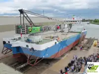 Baggeraarschip te koop