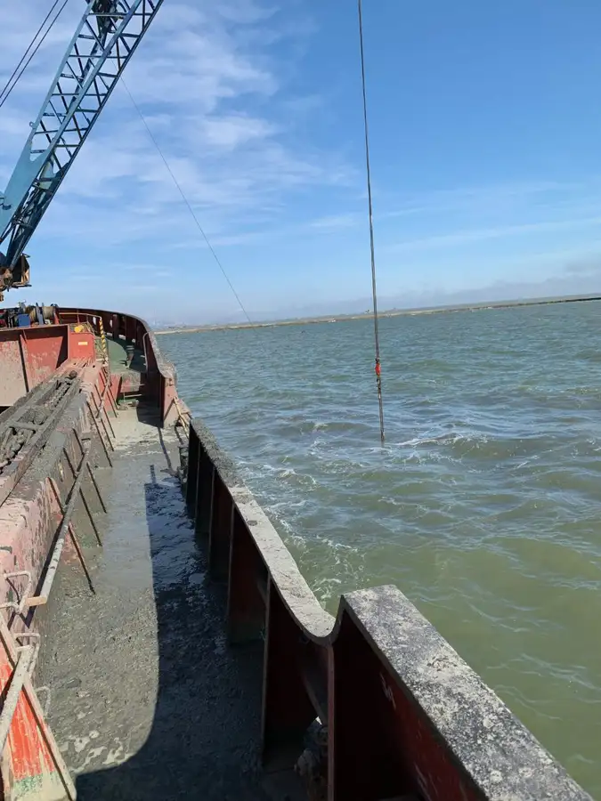 Baggeraarschip te koop