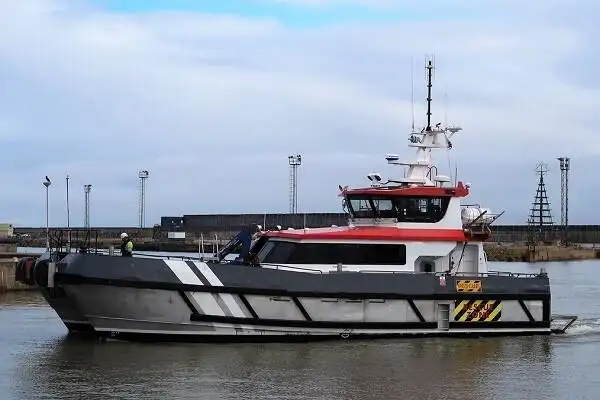 Servicevaartuig voor windparken te koop