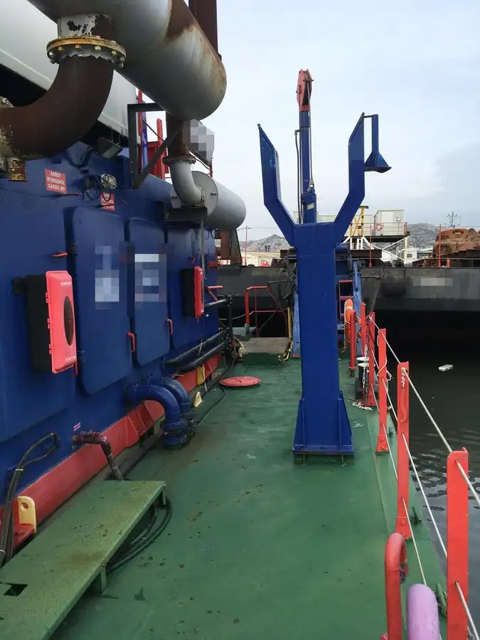 Baggeraarschip te koop