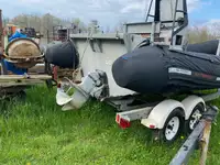 Stijve rubberboot te koop