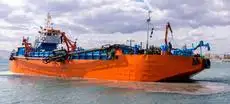 Baggeraarschip te koop