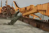 Baggeraarschip te koop