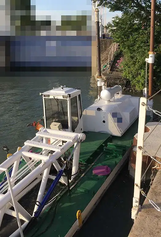 Baggeraarschip te koop