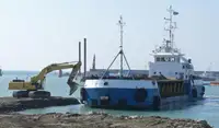 Baggeraarschip te koop