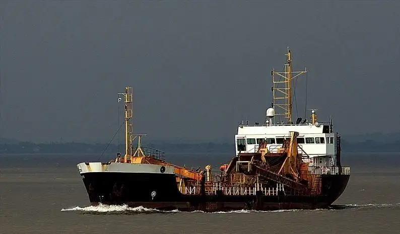 Baggeraarschip te koop