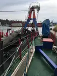Baggeraarschip te koop