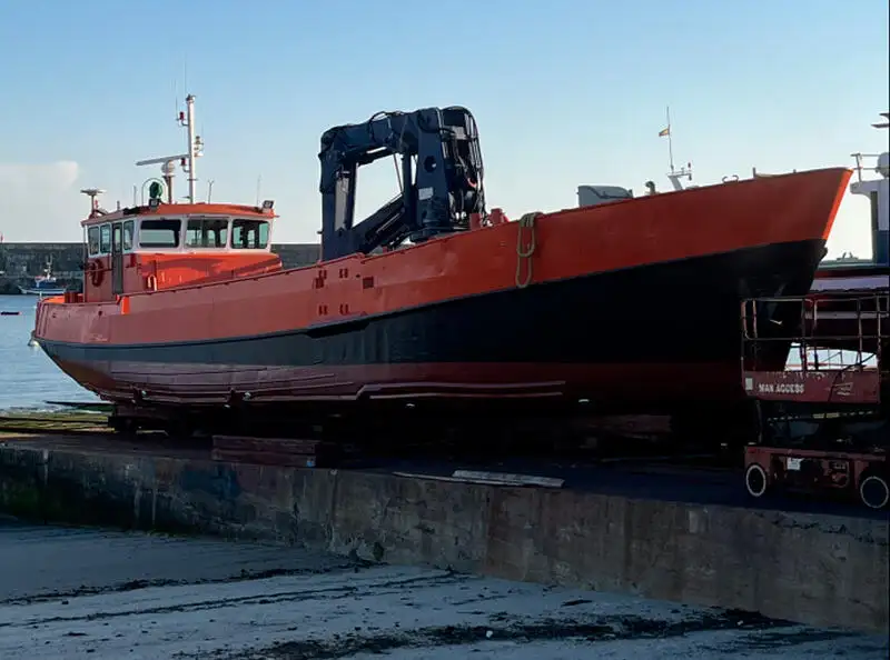 Baggeraarschip te koop