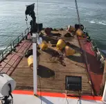 Baggeraarschip te koop
