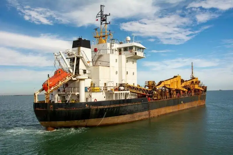Baggeraarschip te koop