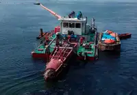 Baggeraarschip te koop