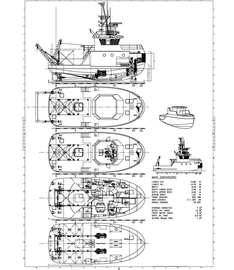 Sleperschip te koop