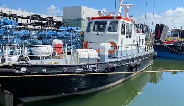 Baggeraarschip te koop