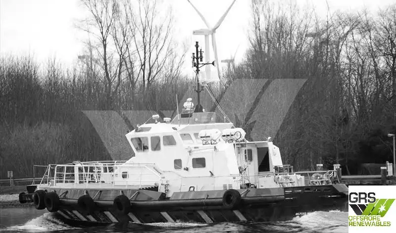 Servicevaartuig voor windparken te koop