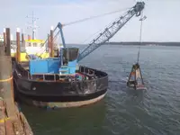Baggeraarschip te koop