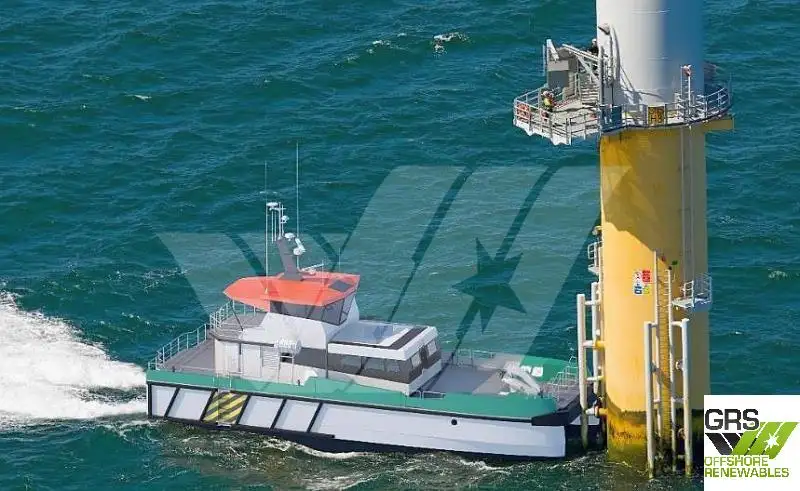 Servicevaartuig voor windparken te koop