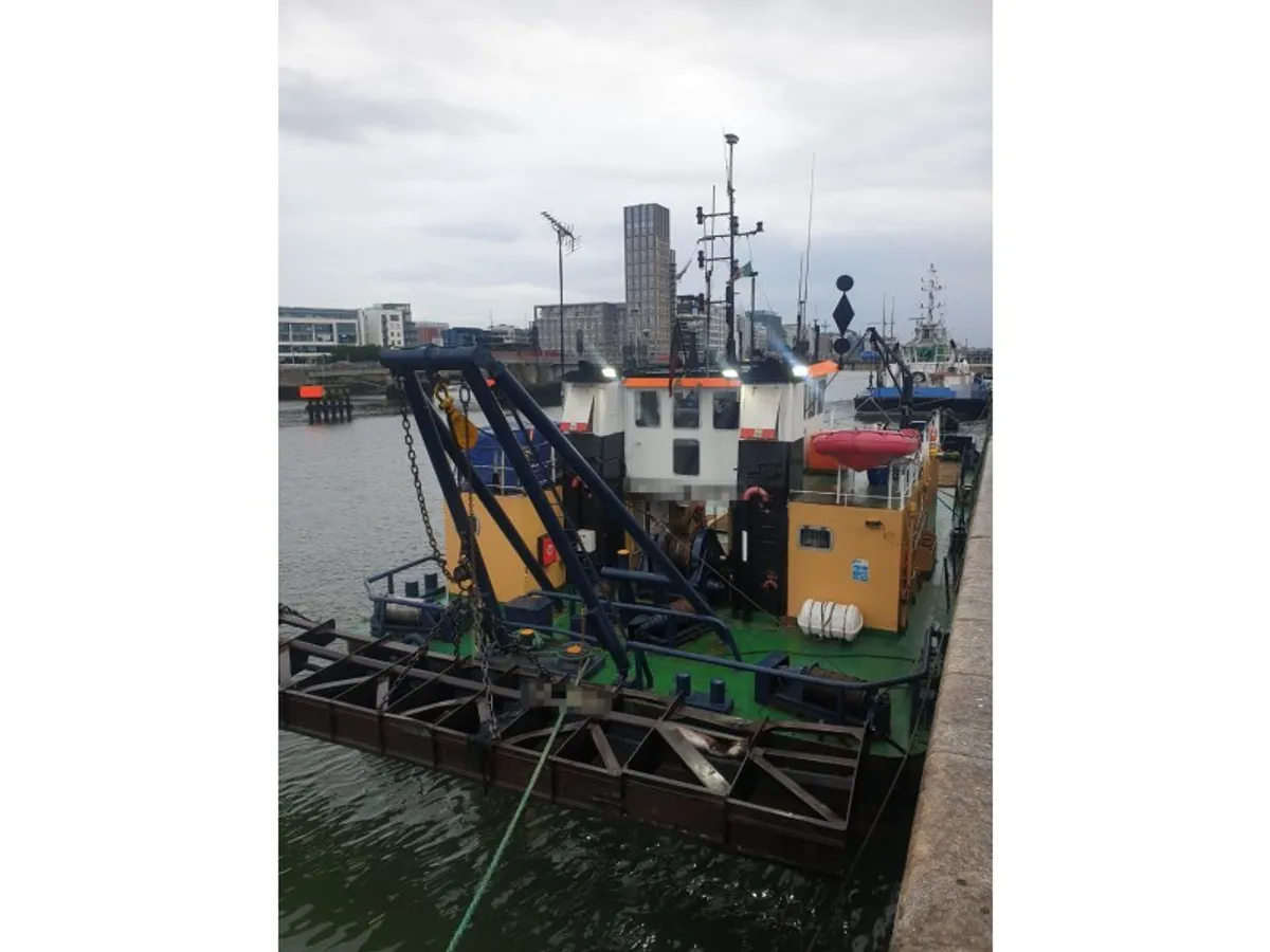 Baggeraarschip te koop