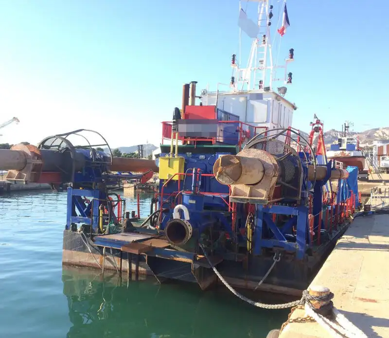 Baggeraarschip te koop