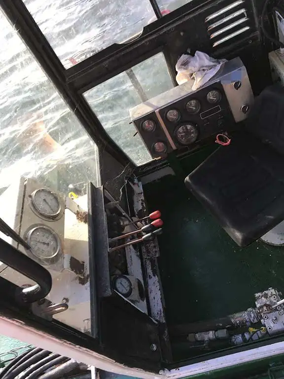 Baggeraarschip te koop