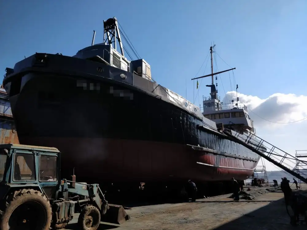 Baggeraarschip te koop