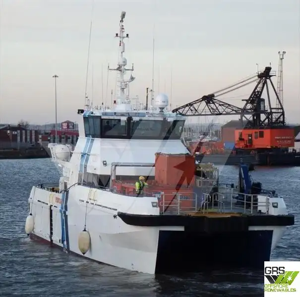 Servicevaartuig voor windparken te koop