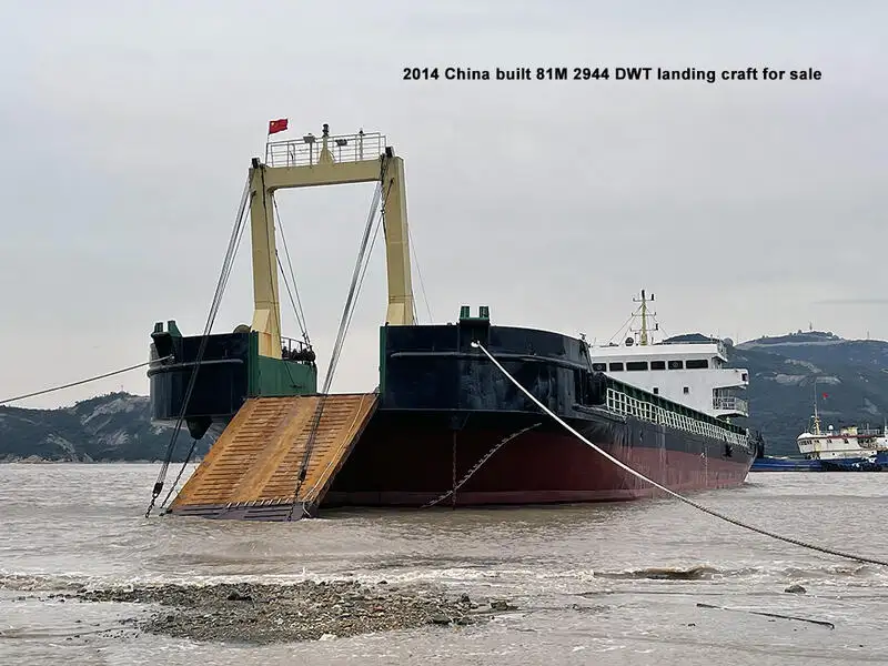 landingsvaartuig, tank te koop