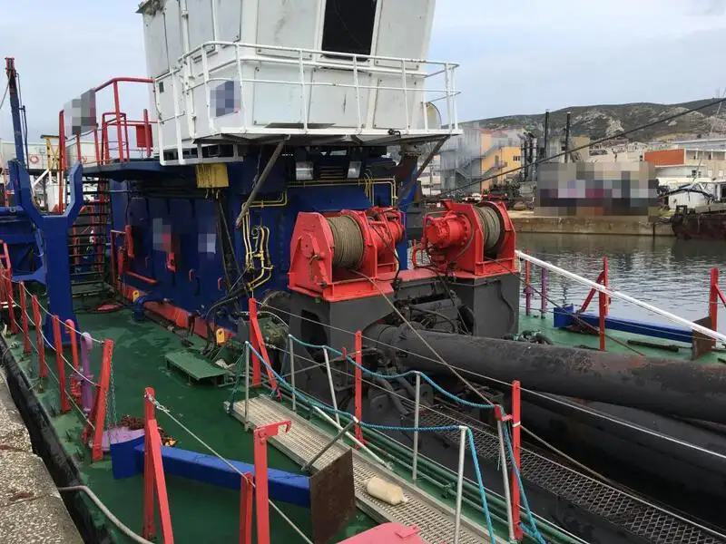 Baggeraarschip te koop