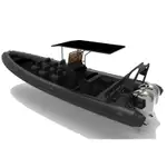 Stijve rubberboot te koop