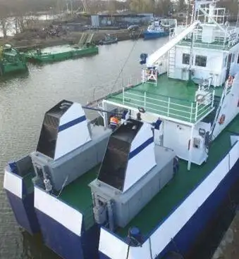 Baggeraarschip te koop