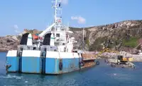 Baggeraarschip te koop