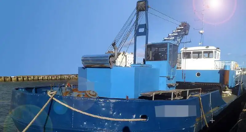 Baggeraarschip te koop