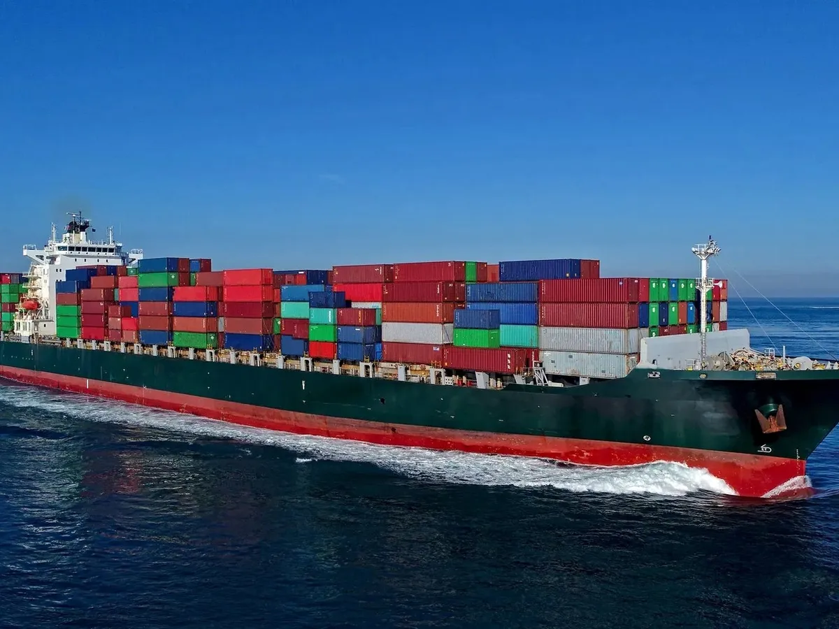 Containerschip te koop