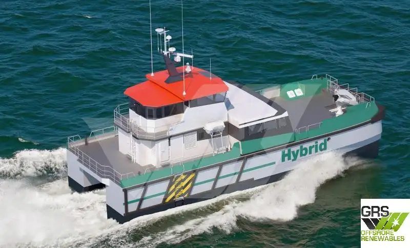 Servicevaartuig voor windparken te koop