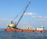 Kraanschip te koop