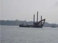 Baggeraarschip te koop