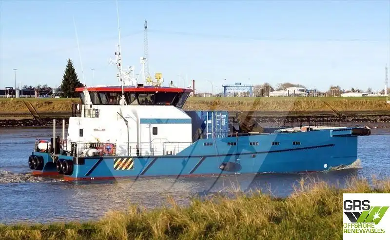 Servicevaartuig voor windparken te koop