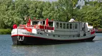 Drijvend hotel te koop