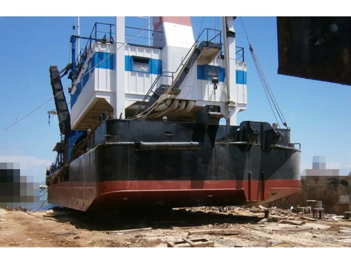 Baggeraarschip te koop