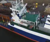 Baggeraarschip te koop
