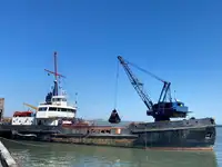 Baggeraarschip te koop