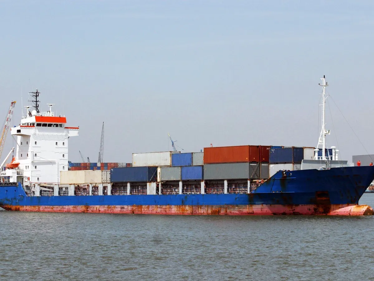 Containerschip te koop