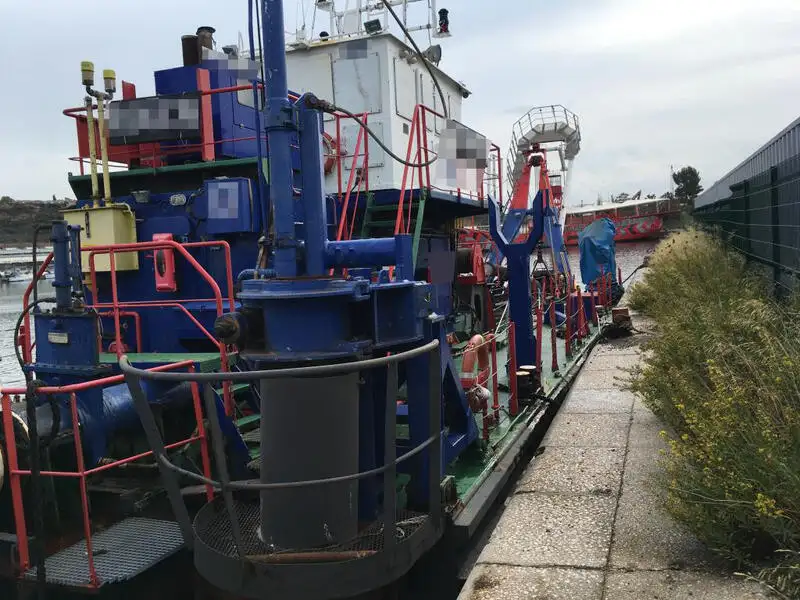 Baggeraarschip te koop