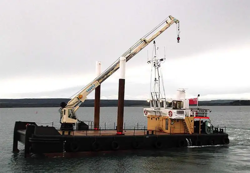 Baggeraarschip te koop