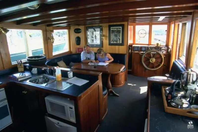 Baggeraarschip te koop