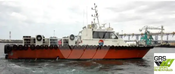 Wind farm service vessel for sale