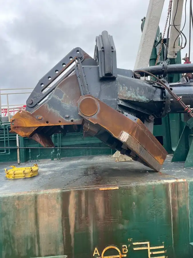 Baggeraarschip te koop